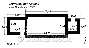 Grundriss der Kapelle nach Brinckmann