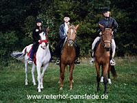 Reiterhof Pansfelde bei Meisdorf und Burg Falkenstein